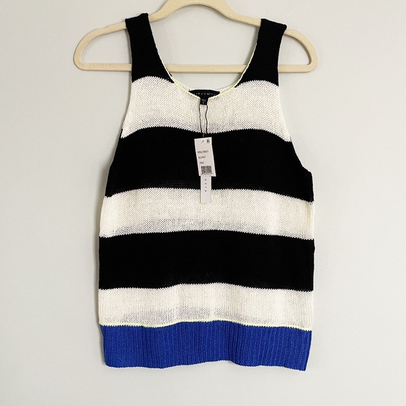 Sanctuary Anthro Knit Stripe Color Block Tank Top - Picture 2 of 3